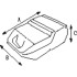 Plastimo Aussenbordertank mit Fuellstand 30 ltr.