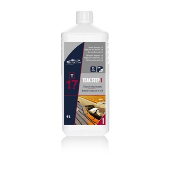 NAUTICclean T17 Teak Reiniger Step 1, 1 Liter