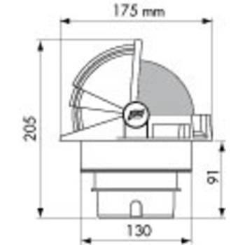 Plastimo DECKEINBAUSATZ