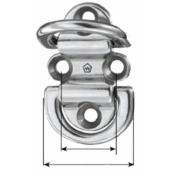 Plastimo PADEYED DOUBLE FOLD. ST.S D6 2000KG