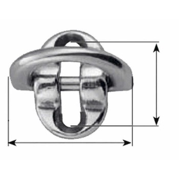 Plastimo PADEYED FOLDING D.6MM SINGLE BASE