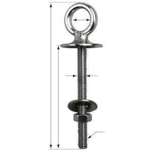 Plastimo AUGBOLZEN EDELSTAHL 6X50MM