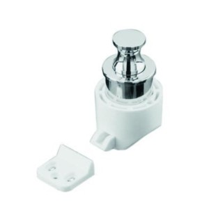 Plastimo CHR.BR TH16 NICKEL LOCK, PUSH-BUTTON