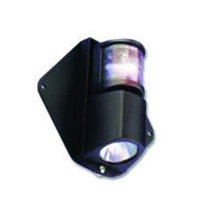 Plastimo COMBIN.MASTHEAD LIGHT+DECK LIGHT BLK