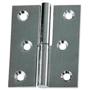 Plastimo HINGE LEFT 70X40MM BRASS CHROMED