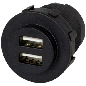 Plastimo USB SOCKET BLACK 5A WITHOUT ILLUM