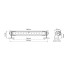 Hella Sea Hawk 350 LED Light Bar breit, schwarz