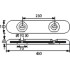 Plastimo BOLT AnodeS 455X100X60 ALU