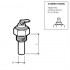 VDO Kühlmitteltemperatursensor 120°C - 1/2-14 NPTF