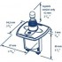 Vetus Bugschraubenpanel mit Joystick 12/24V