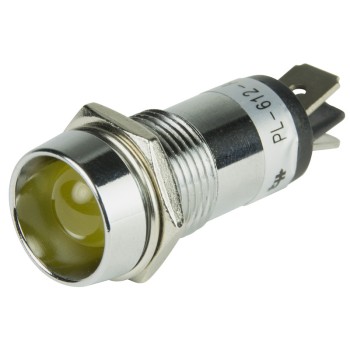 BEP LED-Pilotanzeigeleuchte 12V gelb