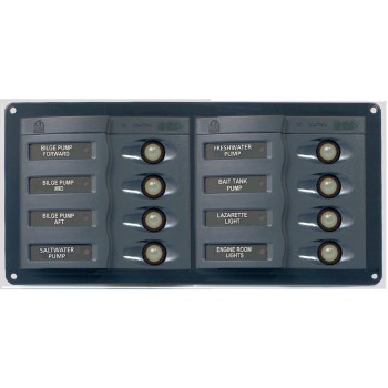 BEP Systems In Operation Panel - 8 LEDs,12V