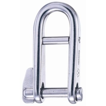 Plastimo KEY PIN SHACKLE WITH BAR D.6MM