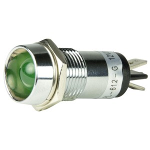 BEP Set  LED-Pilotanzeigeleuchten 12V5 grün 5x