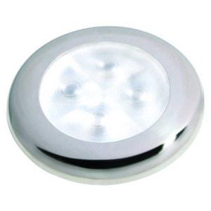 Hella LED SlimLine HI 12V Edelstahlring rund