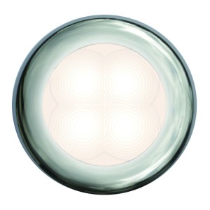 Hella LED SlimLine HI 24V Edelstahlring rund