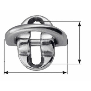 Plastimo PADEYED FOLDING D.6MM SINGLE BASE