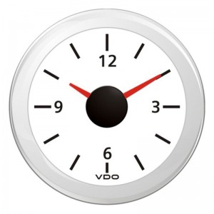 VDO VL Uhr 8 – 16 V, weiß