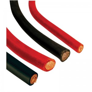 Vetus Batteriekabel 6mm2, Schwarz PVC Mantel