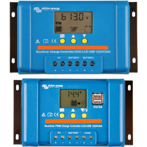 Victron BlueSolar PMW DUO LCD&USB 12/24V-20A