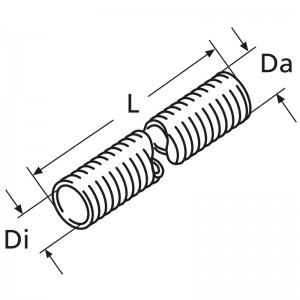 Webasto Flexrohr D14,5 Waermeschutzschlauch GA-A,