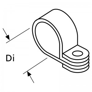 Webasto Rohrschelle D52 Chromstahl, 5 Stk